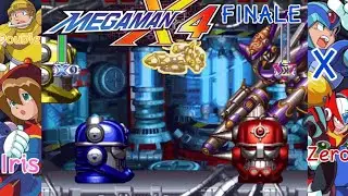 Mega Man X4: Tetrad Trouble!! Things aren't what they seem, X and Zero... [Rookie Mode] {FINALE} (X)