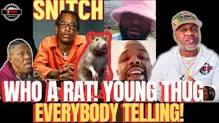 RATS! SNITCH! Young Thug Tweets! Gunna, Ralo or YSL Mondo Who Talking! This BAD!