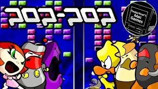 pop-pop - Breakout with a Competitive Twist from Ambrosia for Classic Macintosh