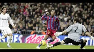 Standing ovation at Bernab&eacute;u | Ronaldinho vs Real Madrid (2005/06 La Liga 12R, Away)
