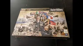 Unboxing - Axis and Allies WW1 1914 - Avalon Hill