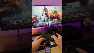 Playing Battlefield 4 (2013) on the PlayStation 3