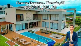 VOCÊ vai se APAIXONAR por essa casa na REPRESA! 😍✨