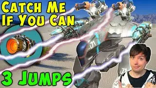 НОВЫЙ прыжковый модуль RAVEN &mdash; Поймай меня, если сможешь! Игровой процесс War Robots WR