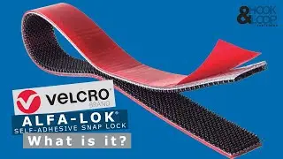 VELCRO&reg; Brand ALFA-LOK&reg; Self-Engaging Self Adhesive Tapes, 5345, 5310 and 6411