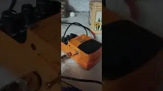 Modified Behringer Super Fuzz Pedal
