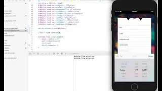 Swift 5.1& Xcode 11, Create date picker for SignUp Screen