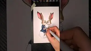 How to Draw a Romantic Bunny Couple - Marker Illustration | Masterful Imprint