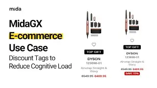 MidaGX: Discount Tags to Reduce Cognitive Load in E-commerce