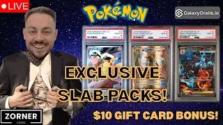 MEGA CHARIZARD, DIGITAL PACKS, REAL SLABS ! Pokemon OPENINGS !