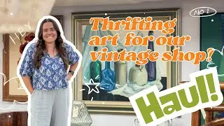 ✨We have made thousands selling thrifted art!