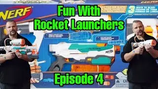 Nerf Rocket Launchers-Episode 4.. Tri-Strike 3-in-1. 2 Ways to Get Your Rocket On!