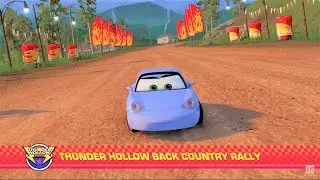 Cars 3: Driven to Win Best Circle Challenge &mdash; Thunder Hollow Back Country Rally &mdash; геймплей HD