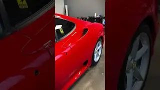 Italian Taste 🇮🇹🍕🤌  Ferrari 360 Modena    #detailing #ferrari #supercars #youngtimer