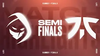 RGE v FNC | Semifinals | 2022 LEC Summer