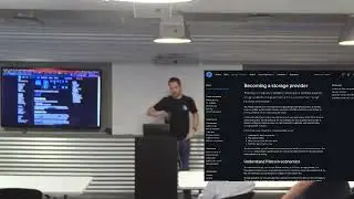 Angelo Schalley Discussing New Filecoin Docs