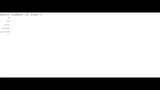Pattern programs of Python using Nested Loop