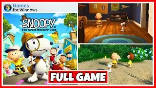 Snoopy & The Great Mystery Club - FULL GAME - PC - (No Commentary)