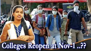 Colleges Reopen at Nov-1 | Full Details Explained