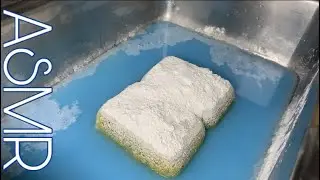 💙 Ajax + Water | ASMR SPONGE SQUEEZING| 💙