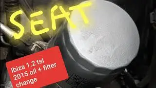 SEAT IBIZA 1.2TSI OIL +FILTER CHANGE 🔥♥️