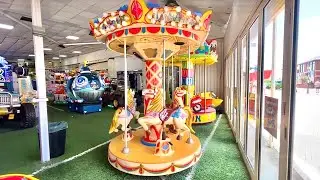 Falgas Carousel Coin Operated Kiddie Ride