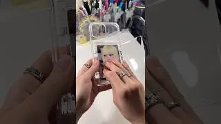 New photocard phone case! #kpop #photocard #phonecase #iphone #deco