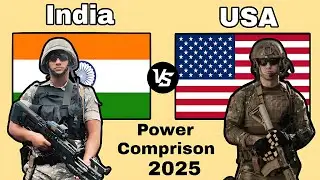 USA vs India Military Power Comparison | America vs India 2025 military power