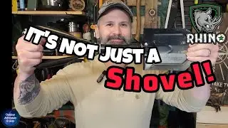 The Best Folding Shovel for Campers? Rhino USA Military Style Folding Shovel