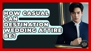 How Casual Can Destination Wedding Attire Be? - The Sharp Dressed Gent