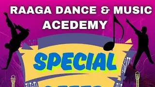RAAGA ONLINE DANCE CLASS || CHILDREN DANCE CLASSES || DAVID || MONDAY TO FRIDAY CLASSES 5PM TO 7PM.