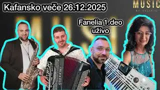 Kafansko vece 26.12.2025 Fanelia 1.deo uzivo