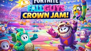 Fortnite Fall Guys Crown Jam l New update!!!
