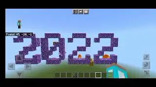 goodbye 2021 [welcome 2022] minecraft official music video