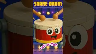 LEGO Instrument Sound Rap 🔔🥁🎸 Shake, Blow & Strum with Musical Fun! 🎵 Nursery Rhymes for Toddlers