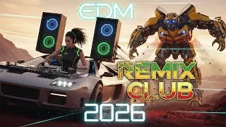 EDM CAR DRIVE 2026 🚗🔥 BassBoost Mix 🎶 Night Ride 😎 Club Banger | Workout 💪