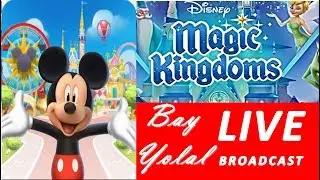Let's Play Disney Magic Kingdoms Live Now! #1 (16.09.2017 d/m/y)