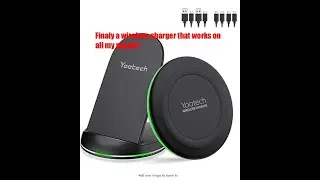 Fastest wireless phone charger -  yootech review and test