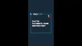 Paytm Payments Bank Restricted? #short #finance #paytm #rbi #financialfreedom