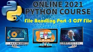 File Handling Part -3 CSV File read write
