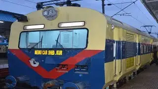memu train departure from Barabanki jn