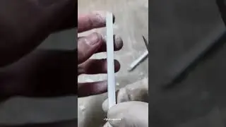Powdery Slate pencil 🤍 #slatepencil #slatecleaning