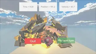 Unity Obstacle Avoidance Game Play