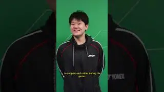 Communicating on Court with 🇨🇳 Liu Sheng Shu and Tan Ning 🏸 #TeamYonex