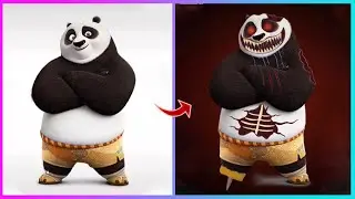 PANDA Make Up For Halloween  - Glow Up Halloween