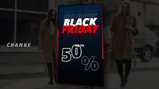 Black Friday Vertical Stories DaVinci Resolve Template