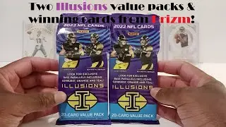 2022 Illusions Football Value Packs! Amazing! 🔥