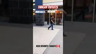 Tanger Outlets Brands Marshalls in Ottawa 🍁 #lafontaine #belleville #viral #almonte #travel