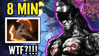 FTW 8 Min Battle Fury Saksa Anti-mage Carry Like BOSS Dota 2