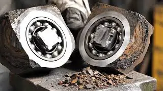 Cutting Rust Sealed Iron Objects in Half 😮&zwj;💨  Pure Crunchy ASMR No Sparks #asmr #rust #iron